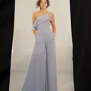 Black One Shoulder Jumpsuit